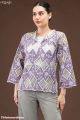 Engage Roselle Patchwork Blouse