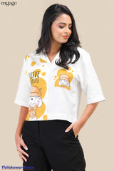 Engage Graphic Printed Top