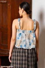 Engage Willow Bloom Frill Top