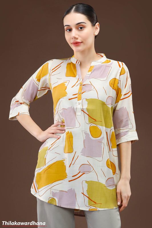 Printed Kurtha Top