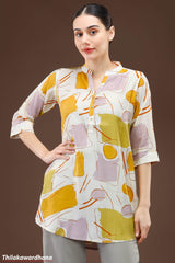 Printed Kurtha Top