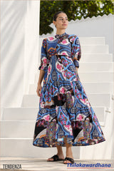 Tendenza Bohemian Tiered Maxi Dress