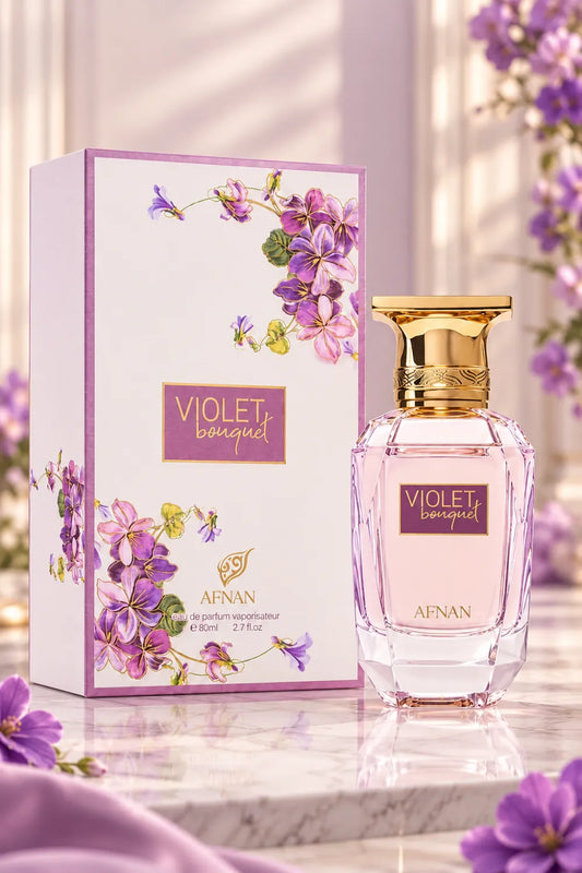 Afnan Violet Bouquet Eau De Parfum - 80ml