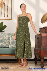 Tendenza Strapped Maxi Dress