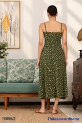 Tendenza Strapped Maxi Dress