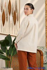 Engage Long Sleeve Linen Top
