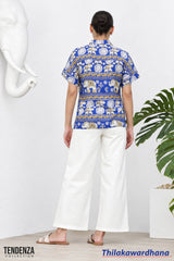 Tendenza Short Sleeve Printed Shirt