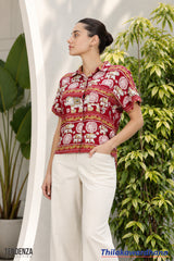 Tendenza Short Sleeve Printed Shirt