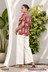 Tendenza Short Sleeve Printed Shirt