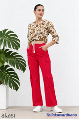 Akasi High Waist Cargo Pant