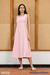 Aura Panelled Midi Dress