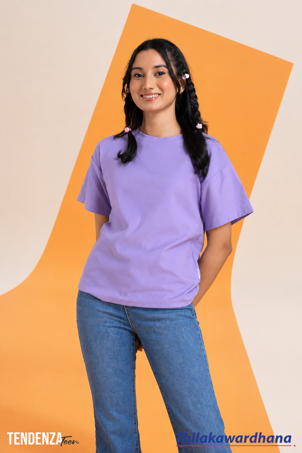 Tendenza Teen Butterfly Cut Out Tee