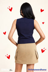 Tendenza Teen Cargo Pocket Vest