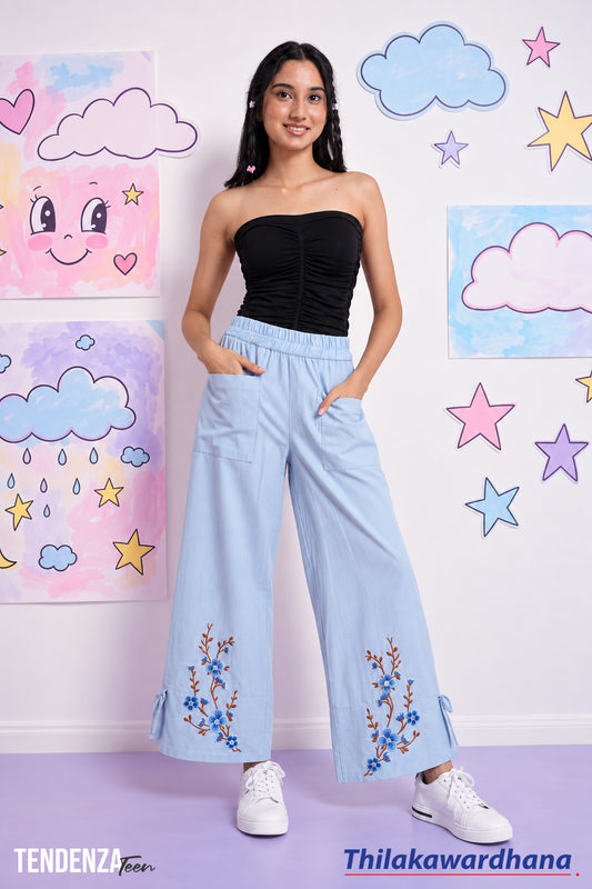 Tendenza Teen Embroidered Pant