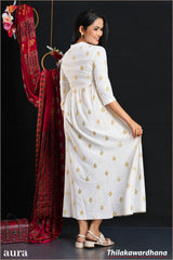 Aura Golden Grace Maxi Dress
