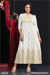 Aura Golden Grace Maxi Dress