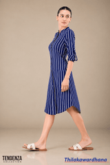 Tendenza Striped Shirt Dress