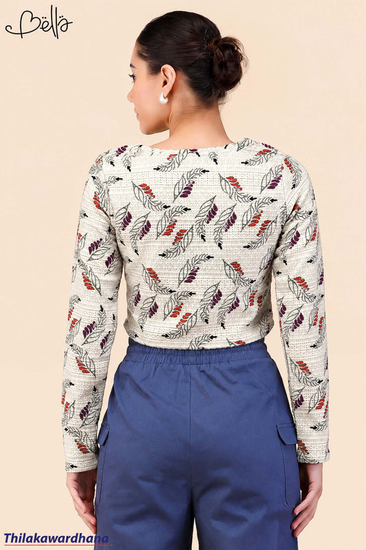Bella Bella Fern Print Crop Top