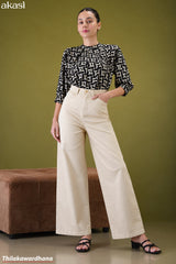 Akasi High Waist Wide Leg Pant