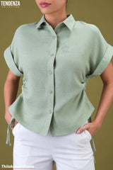 Tendenza Drawstring Casual Top
