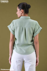 Tendenza Drawstring Casual Top