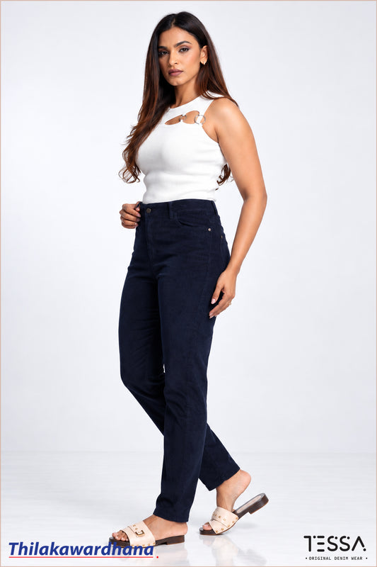 TESSA – NOVA Slim Fit Corduroy Pant