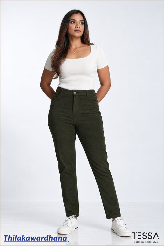 TESSA – NOVA Slim Fit Corduroy Pant