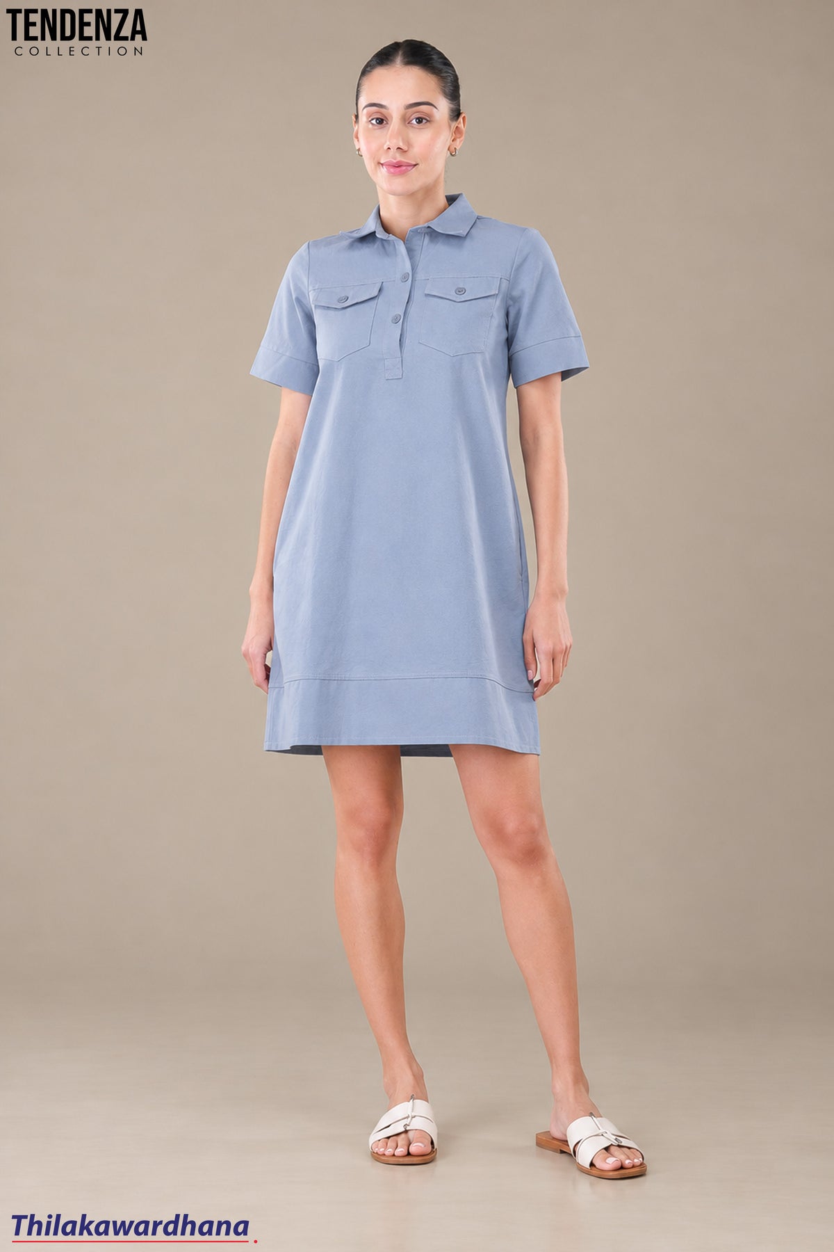 Tendenza Utlity Shirt Dress