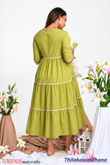 Tendenza Tiered Maternity Dress
