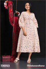 Tendenza Printed Luna Dress