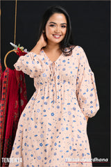 Tendenza Printed Luna Dress