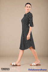 Tendenza Striped Shirt Dress
