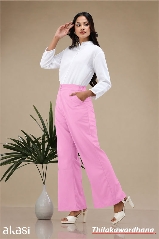 Akasi High Waist Streight Cut Pant