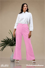 Akasi High Waist Streight Cut Pant