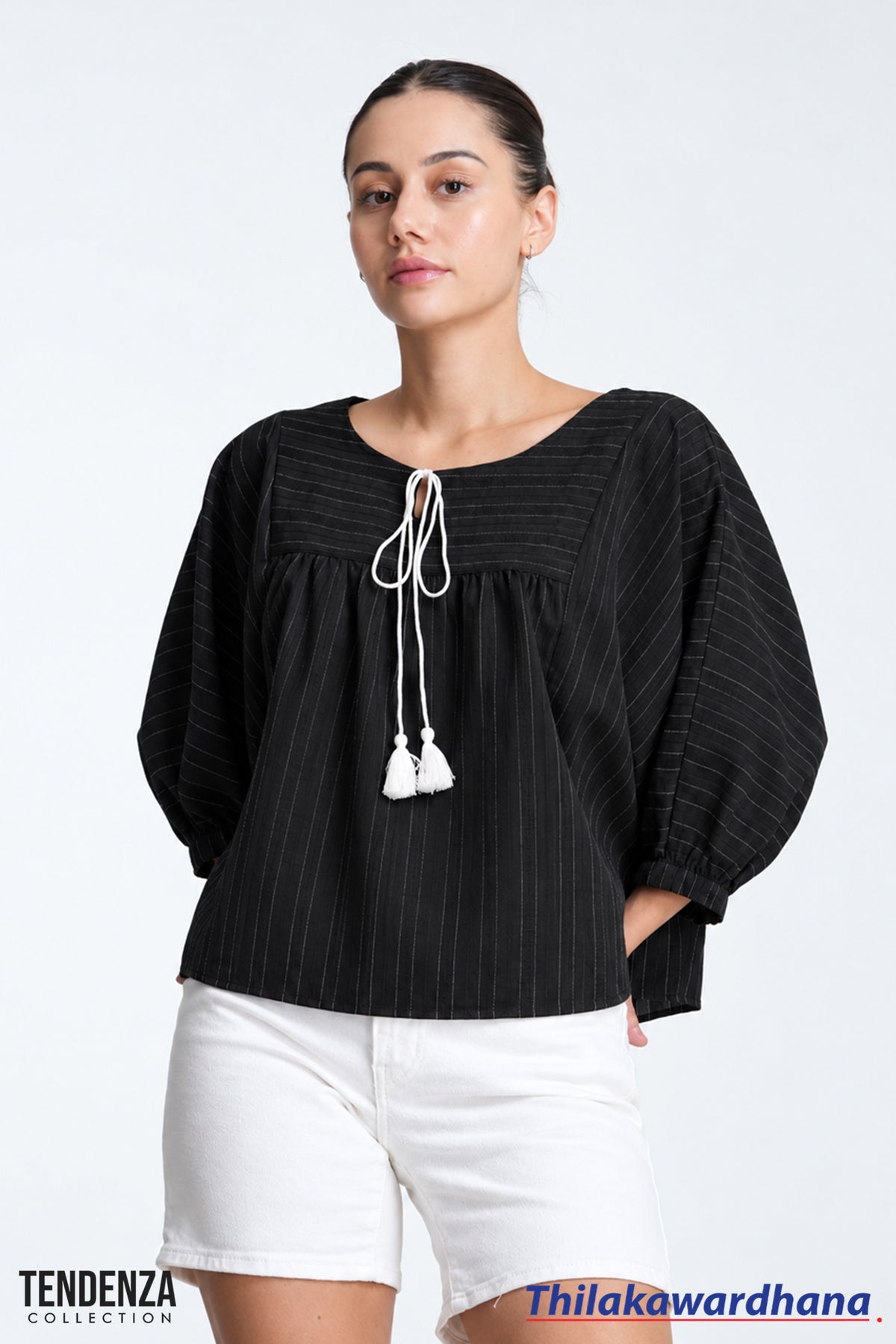 Tendenza Textured Oversized Tussle Top
