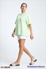 Clique Comfy Oversized Printed T Shirt