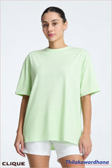 Clique Comfy Oversized Printed T Shirt