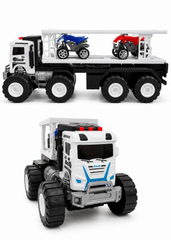 Container Truck With Light and Sound Effects