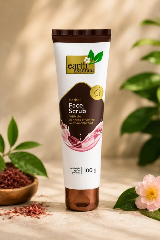 Earth Essence Herbal  Face Scrub - 100g