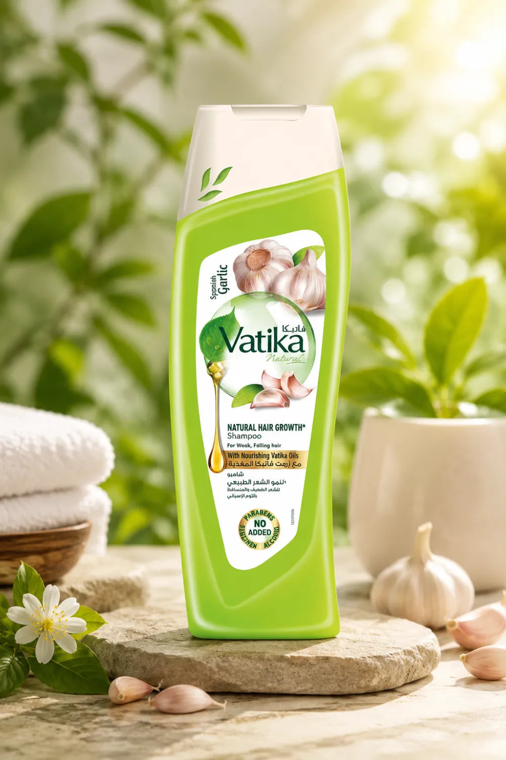 Vatika Garlic Shampoo - 400ml