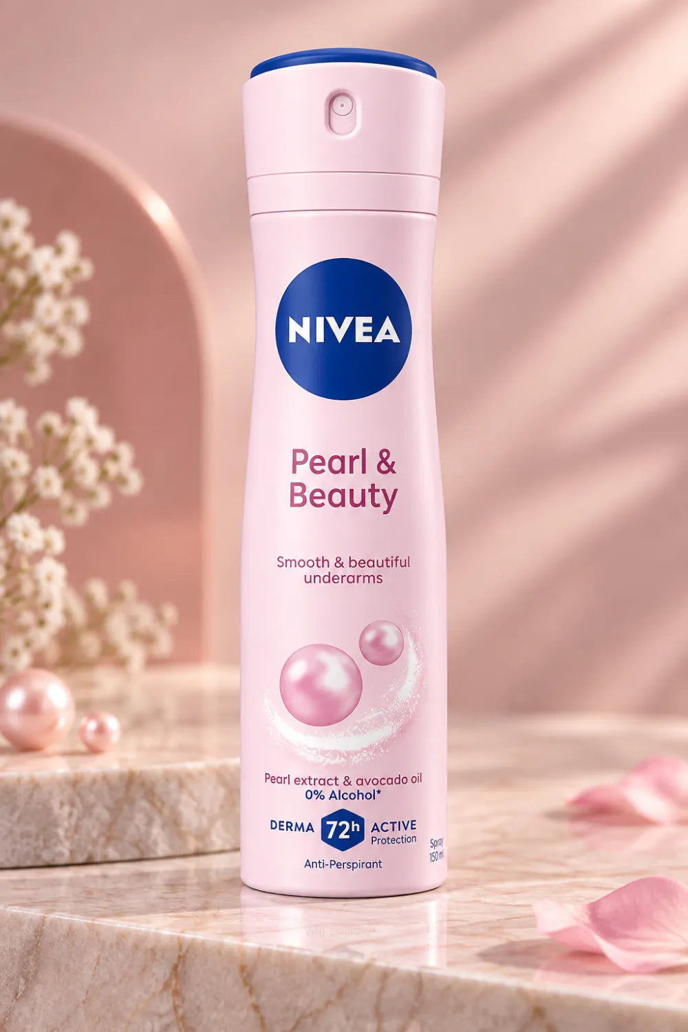 Nivea Pearl and Beauty Antiperspirant Spray  - 150ml