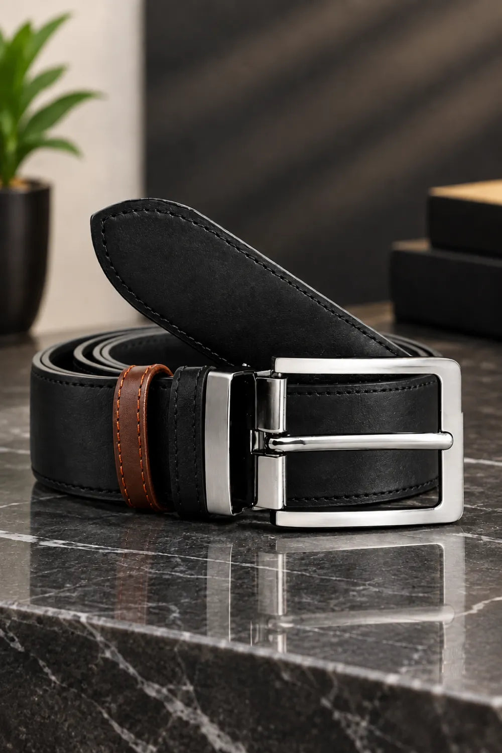 Trafford Leather Menswear Belt