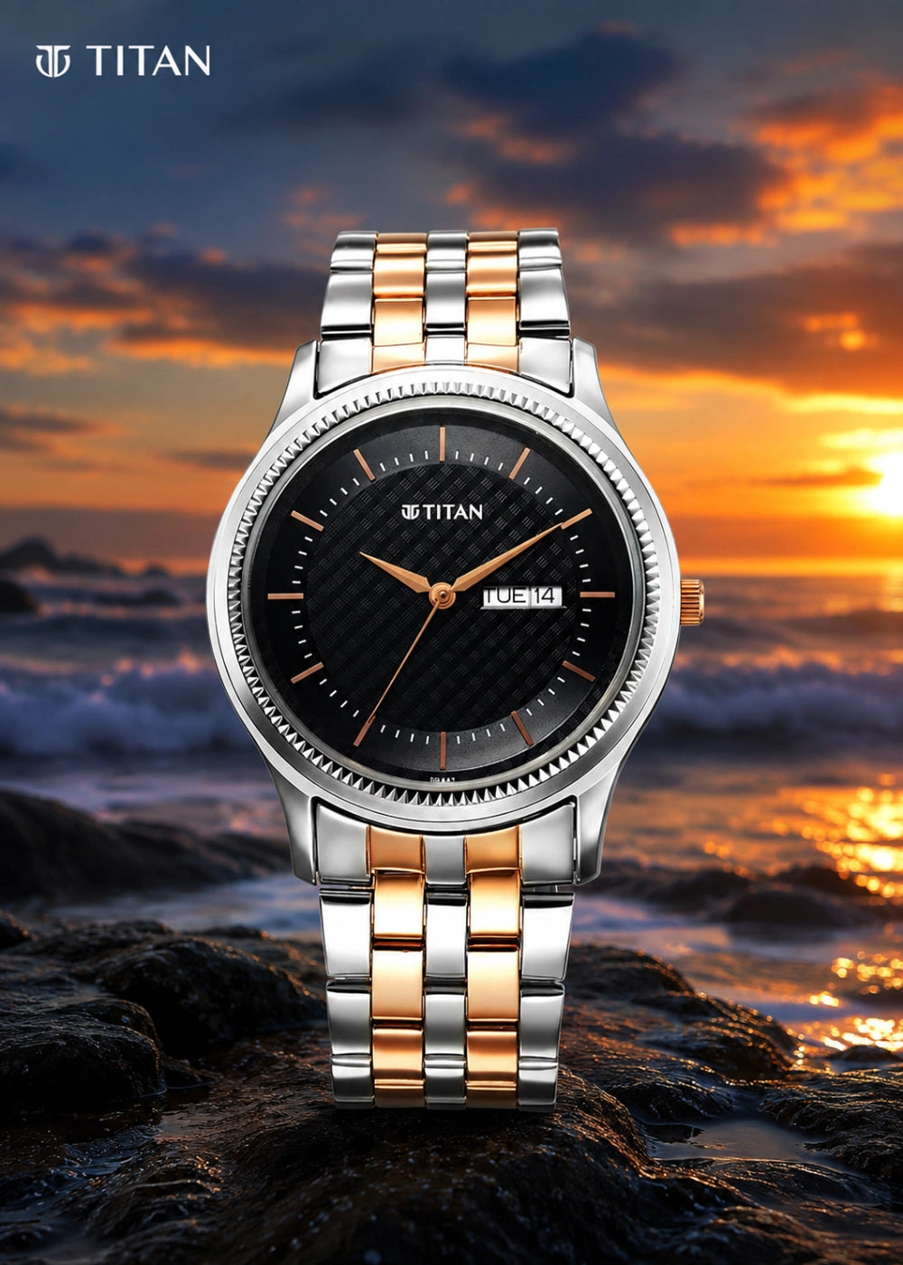 Titan Men's Watch - 1824KM02