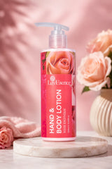 LuvEsence Rose Exotique Hand & Body Lotion - 250ml