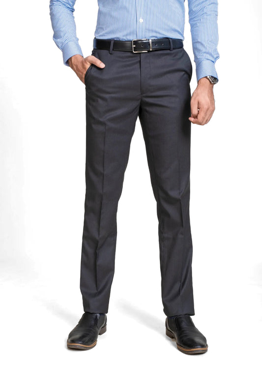 Emerald Ultra Slim Fit Formal Trouser - Black