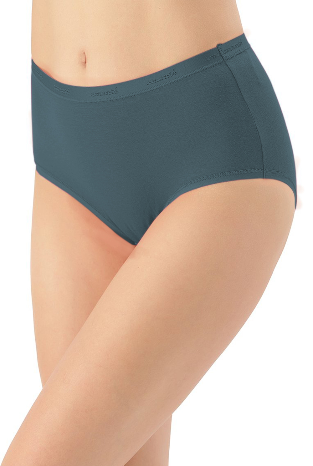 AMANTE-PPK53001 Solid Full Brief (Pack of 3)