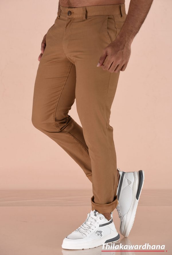 Plain Light Brown Men Poly Cotton Formal Trouser, Regular Fit at Rs 360 in  Bhilwara