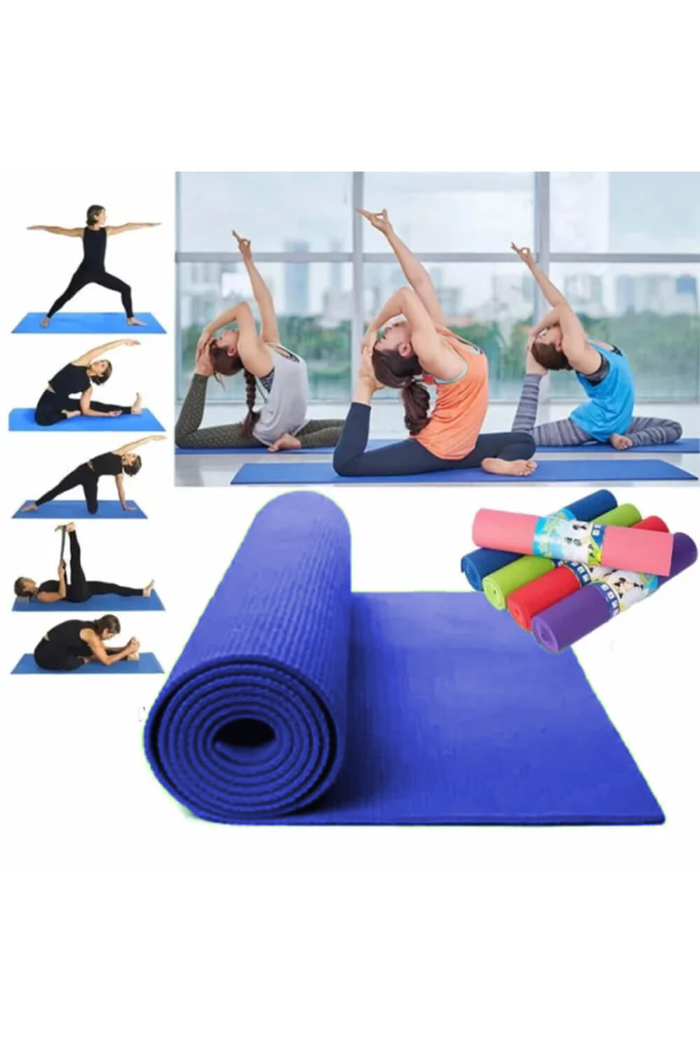Yoga Mat (24*68inch) 4mm – Thilakawardhana