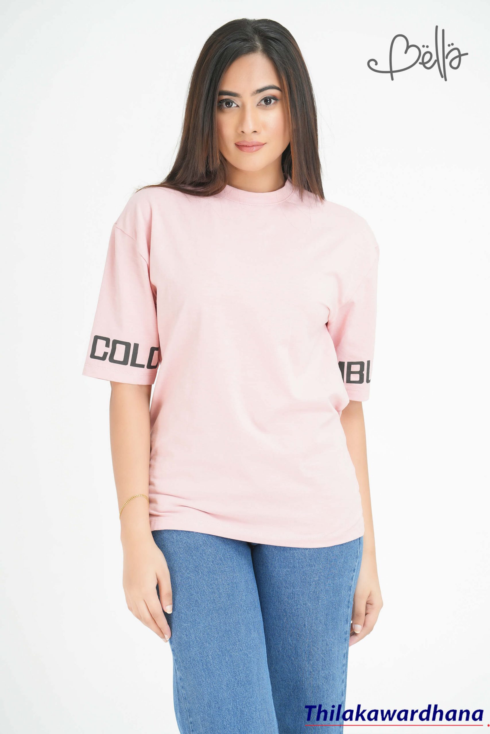 Bella Graphic Printed Oversized T Shirt – Thilakawardhana